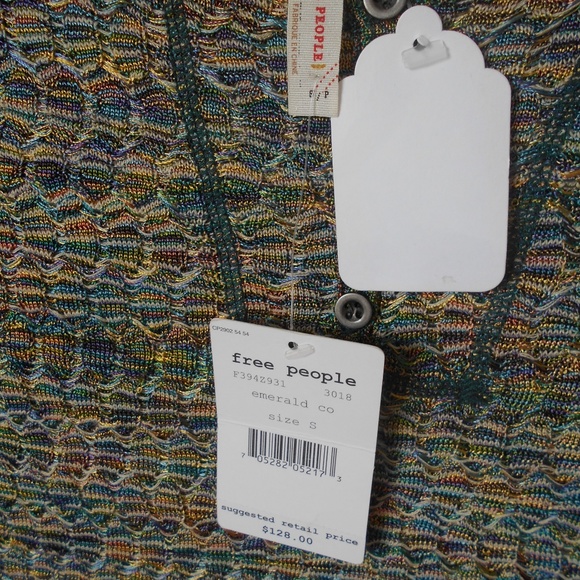 Nwt $128 FREE PEOPLE Emerald Dodycon Dress Sz PS - Picture 5 of 7